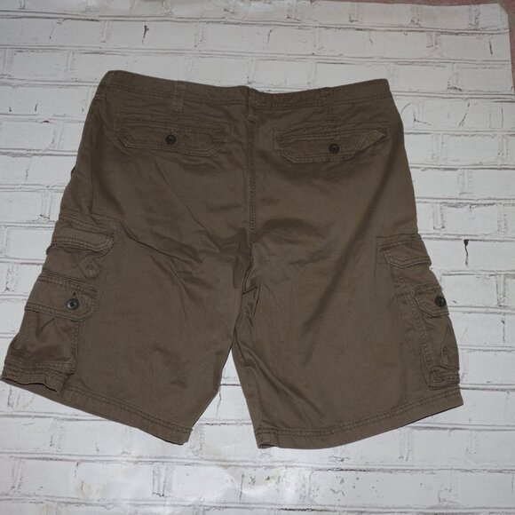 🧡Brown Cargo Shorts – Size 38 · Lee Dungarees · Rugged Utility - Picture 2 of 5